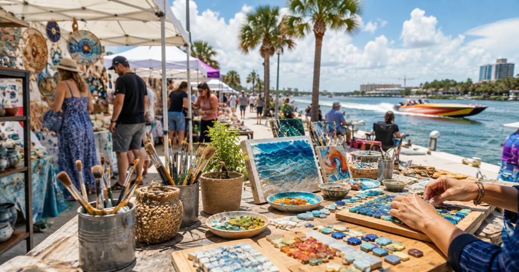 Arts Crafts Thunder On The Gulf