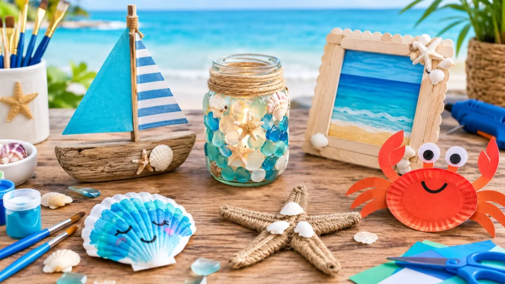 Fun Crafts ThunderontheGulf: Easy Coastal DIY Ideas for Kids, Families & Adults
