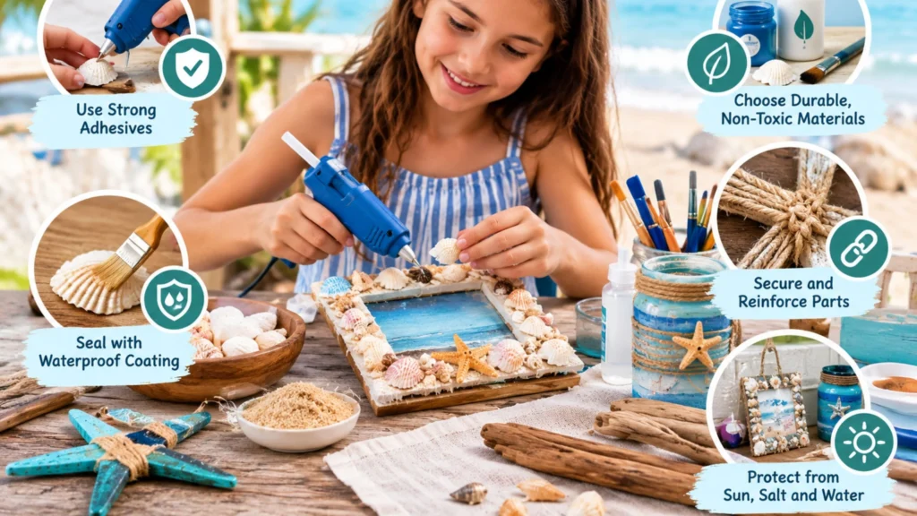 How Can You Make Beach Crafts Safer and More Durable?