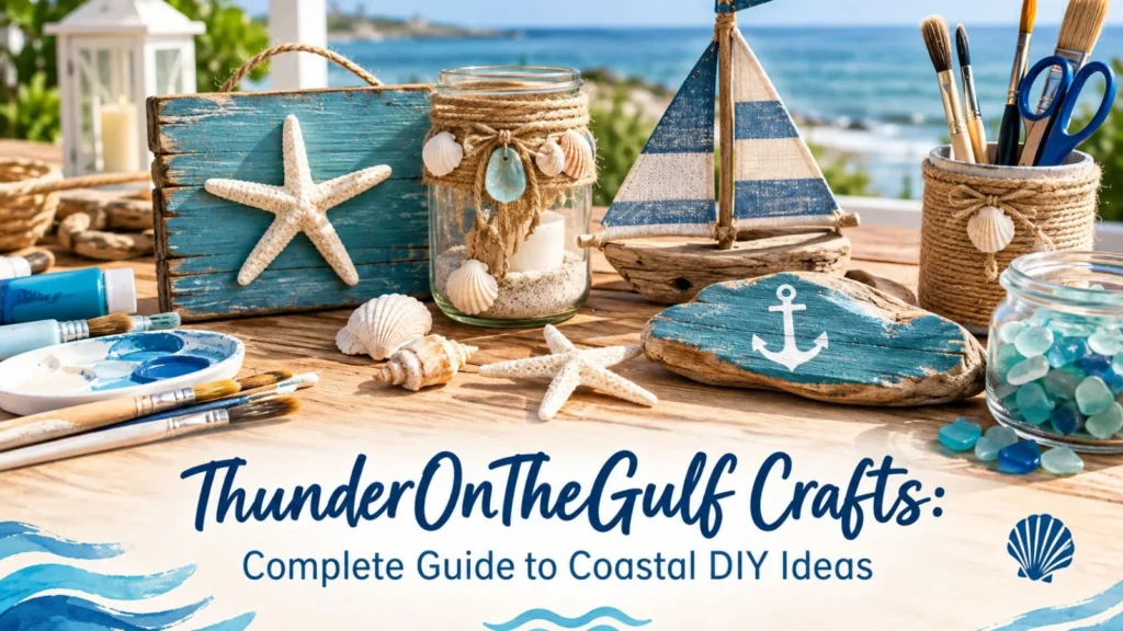 ThunderOnTheGulf Crafts: Complete Guide to Coastal DIY Ideas