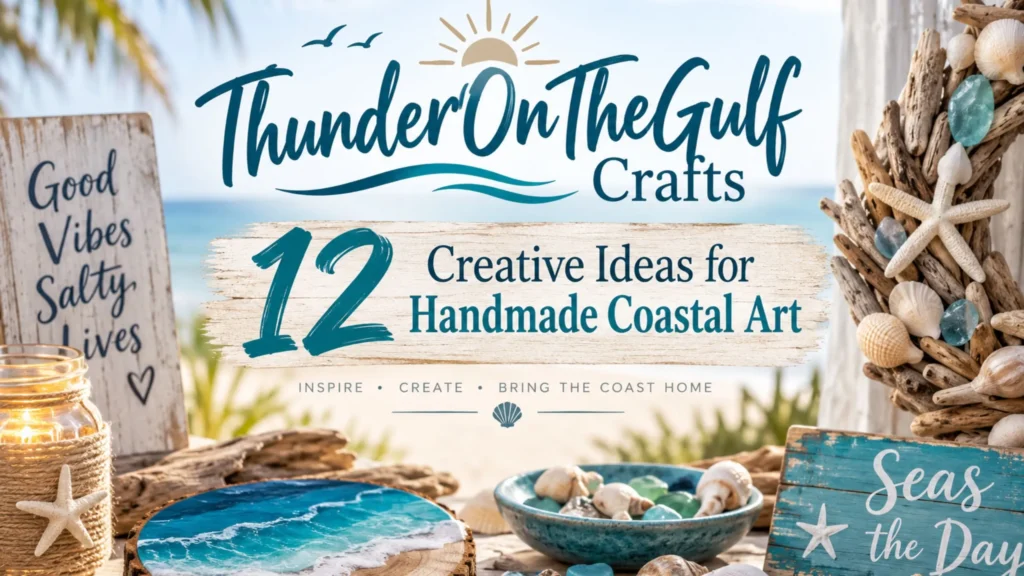 Art ThunderOnTheGulf Crafts: 12 Creative Ideas for Handmade Coastal Art