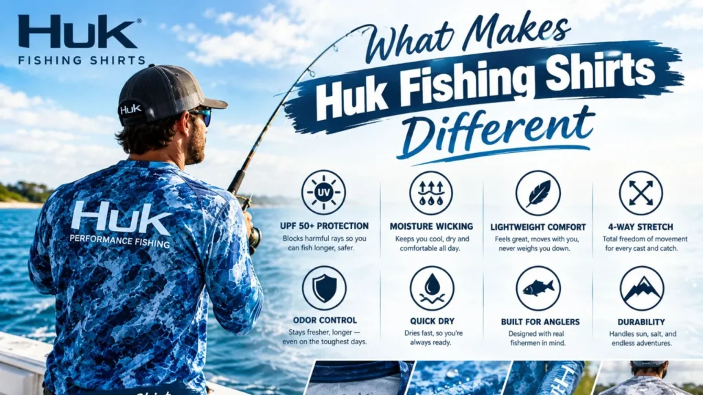 What Makes Huk Fishing Shirts Different