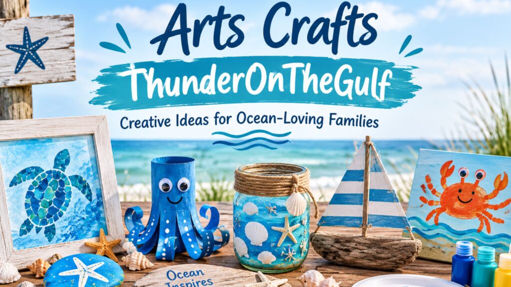 Arts Crafts ThunderOnTheGulf Creative Ideas for Ocean-Loving Families